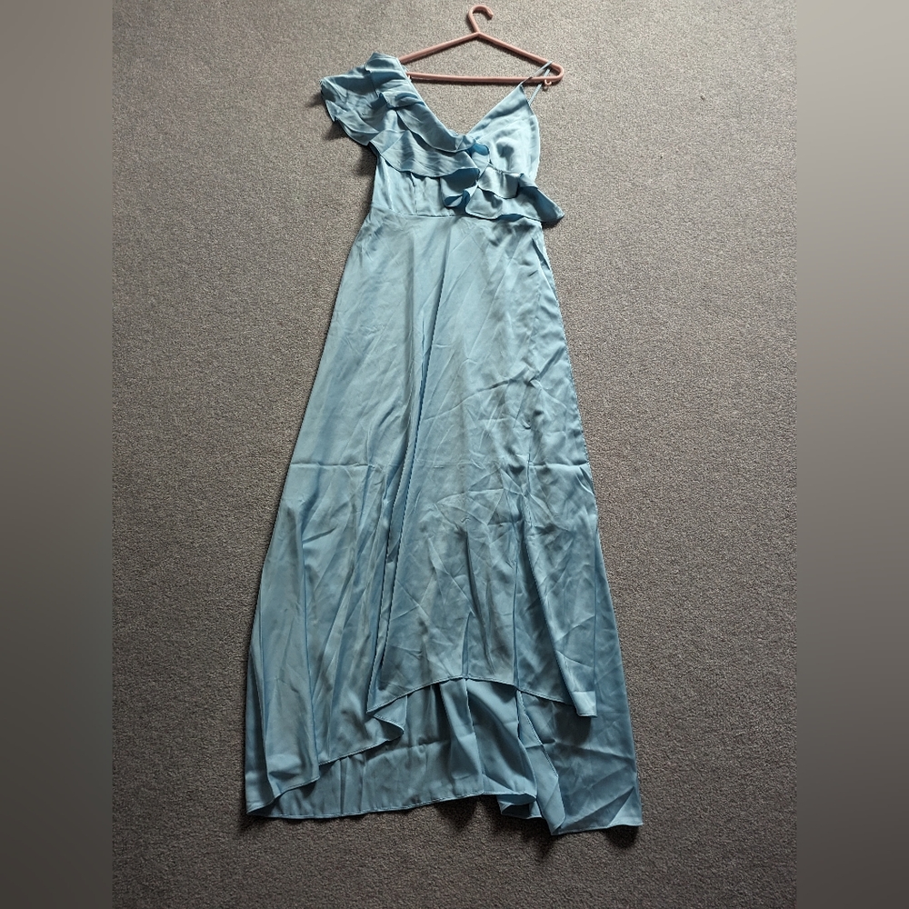 2NDDAY from DAY by BIRGER ET MIKKELSEN Satin Asymmetrical Satin Dress Ruffles